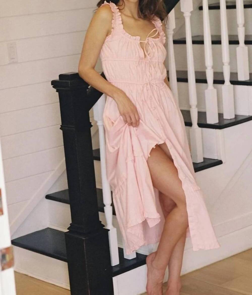 NEW PRAERIE colette dress in peach